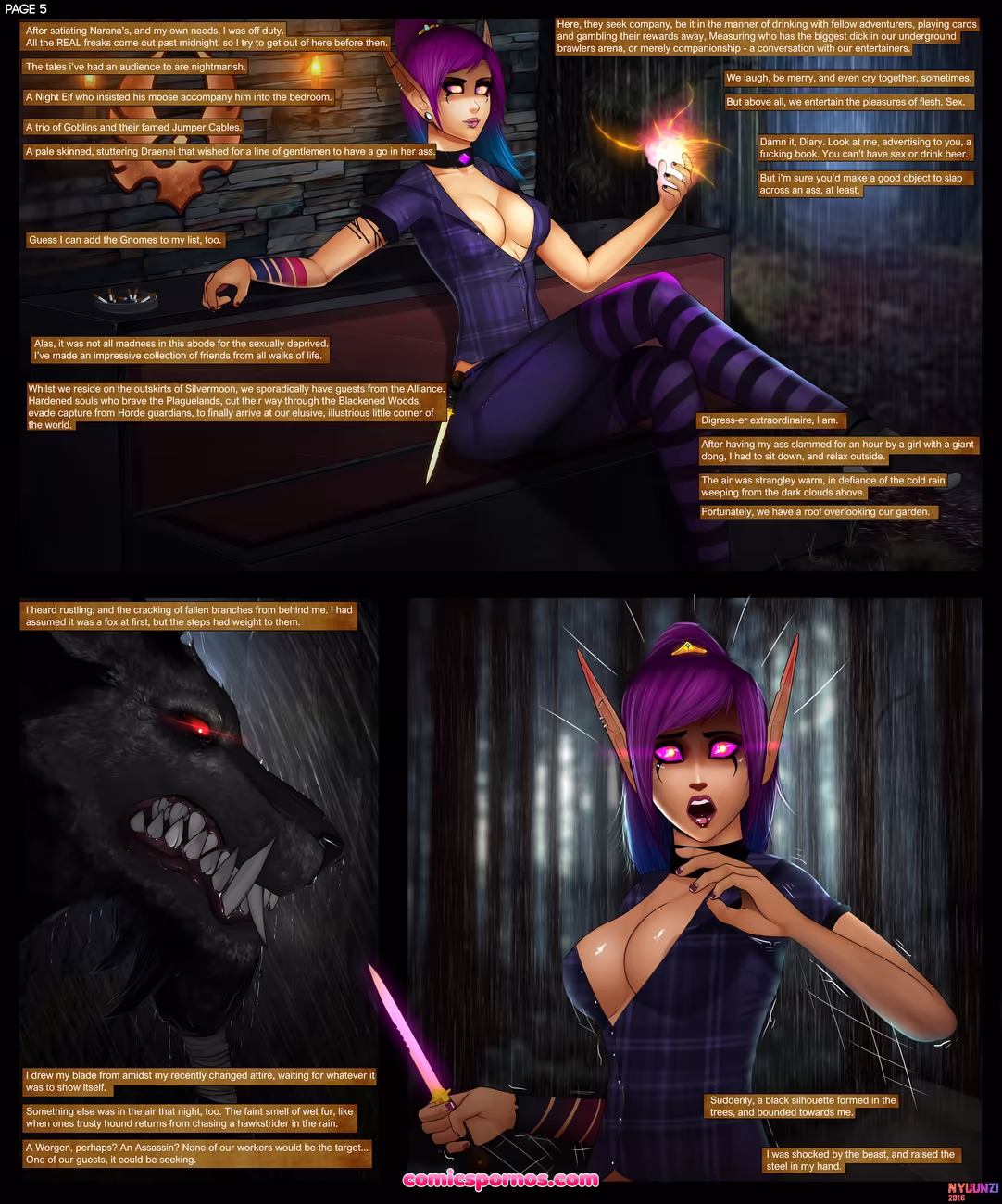 Diary Of A Blood Elf 1 - page 6