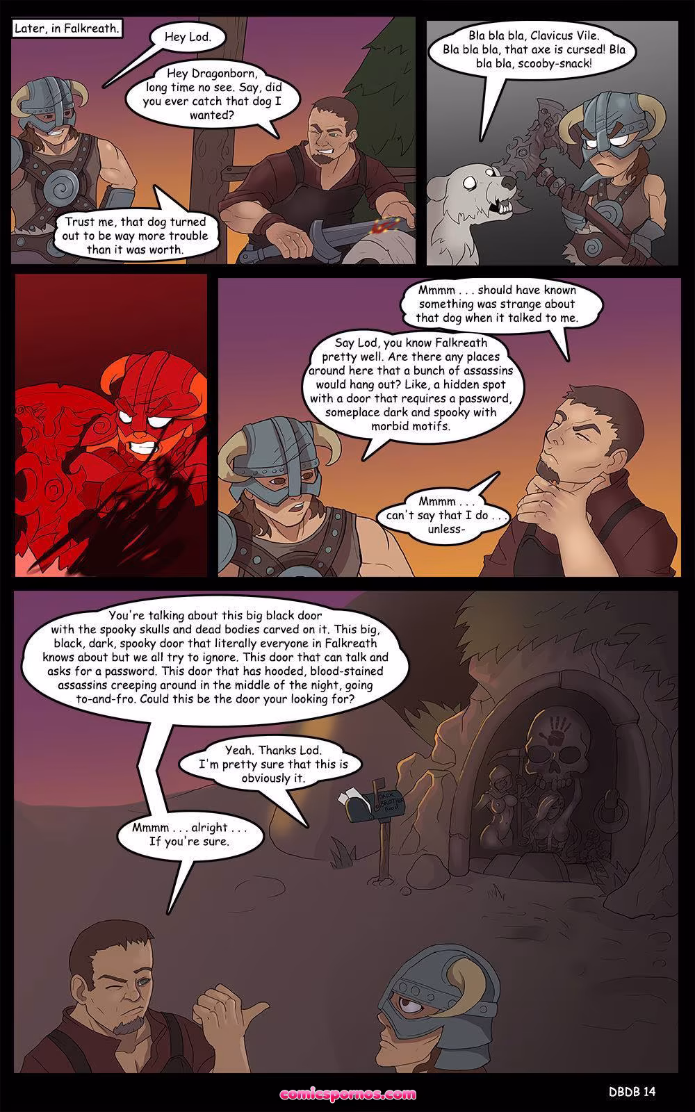 Dragonborn And The Dark Brotherhood - page 15