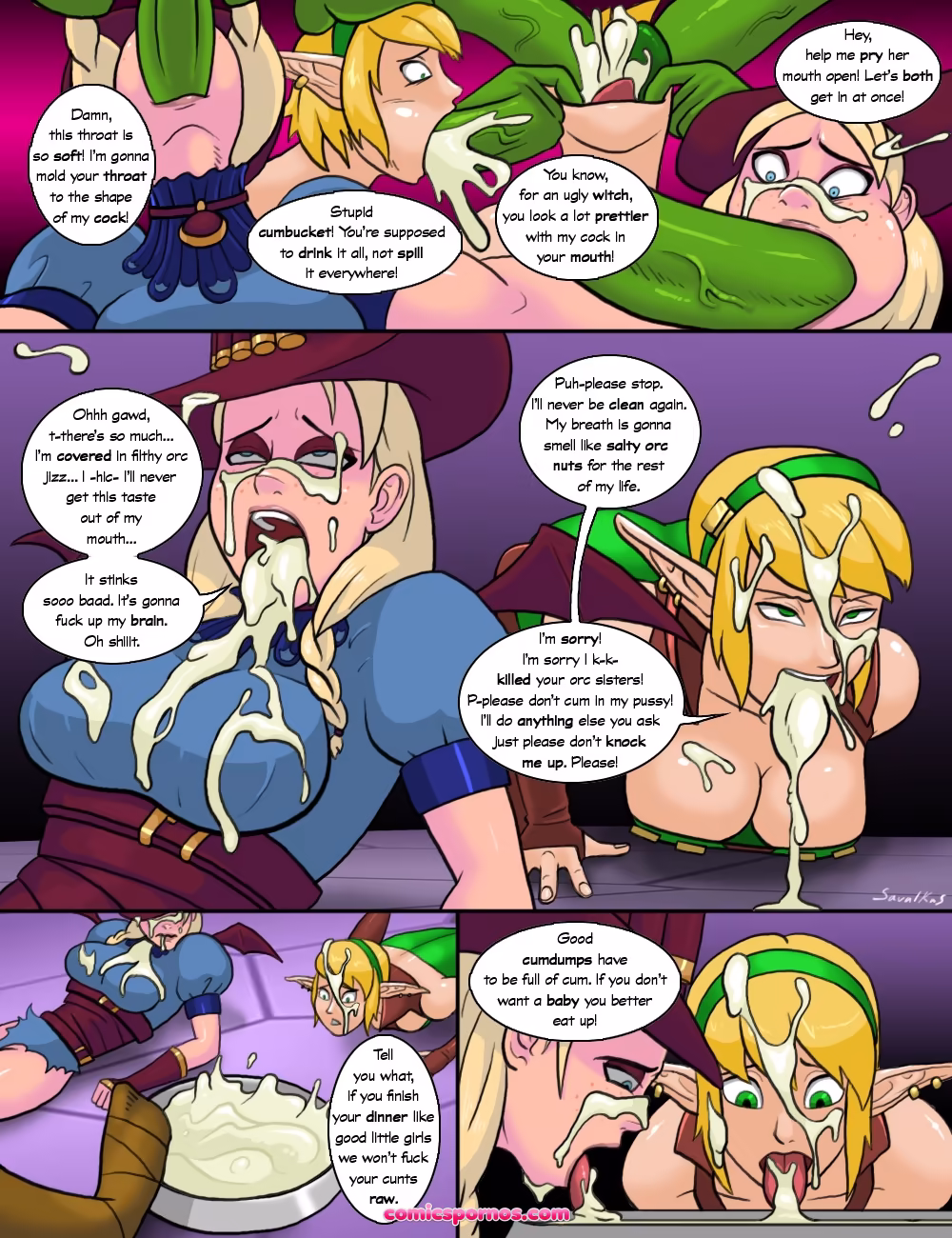 Dungeon Defenders VS Orc Cock - page 3