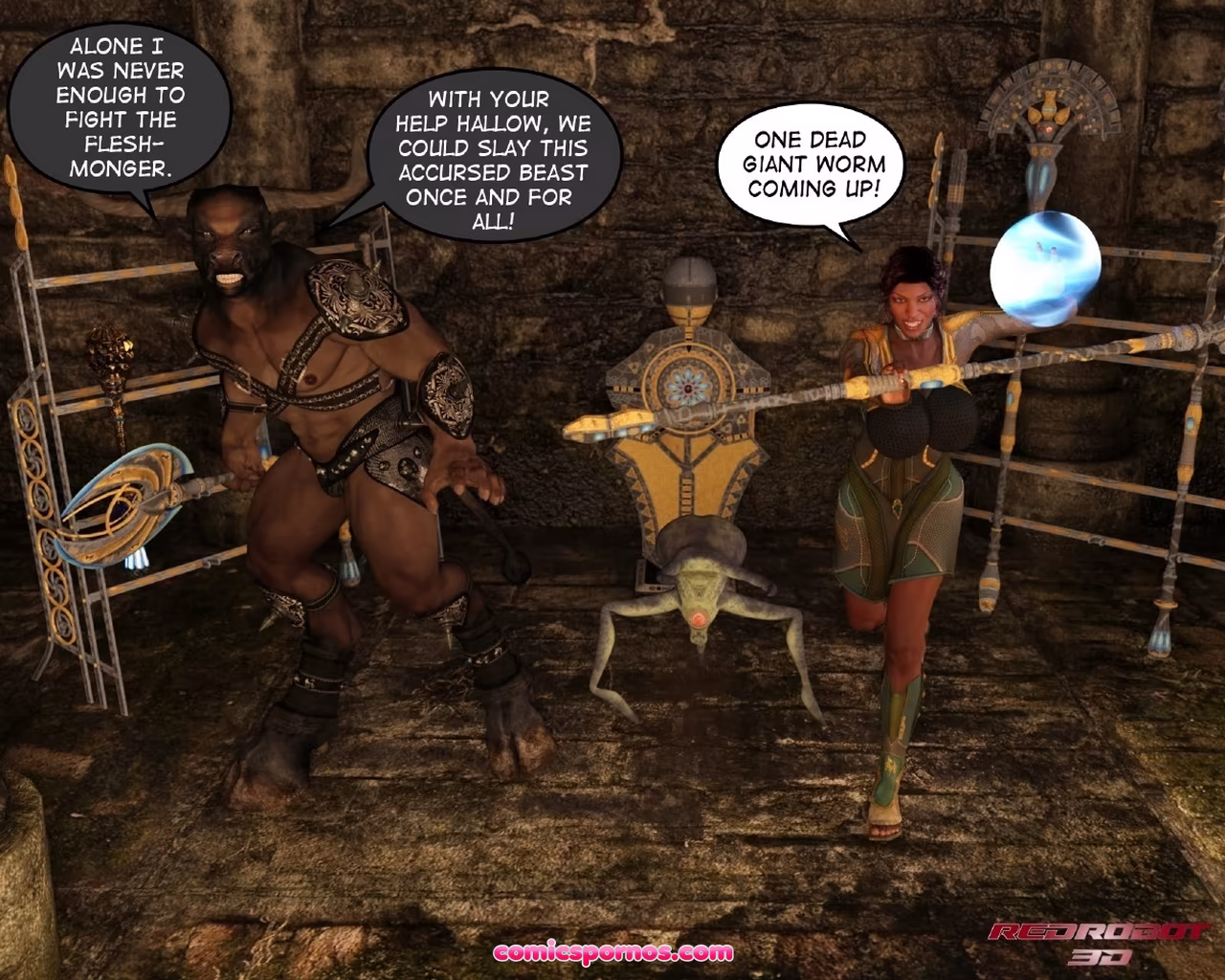 Escape From Lair Of The Minotaur - page 45