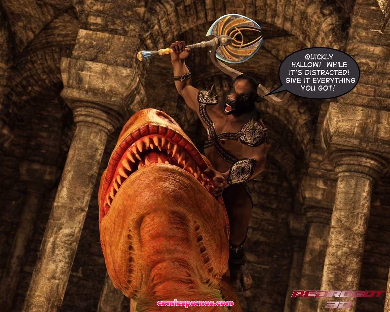 Escape From Lair Of The Minotaur - page 48