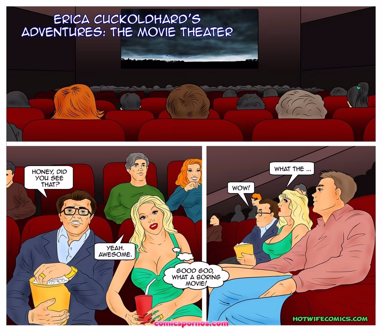 Erica Cuckoldhard's Adventures - The Movie Theatre - page 2