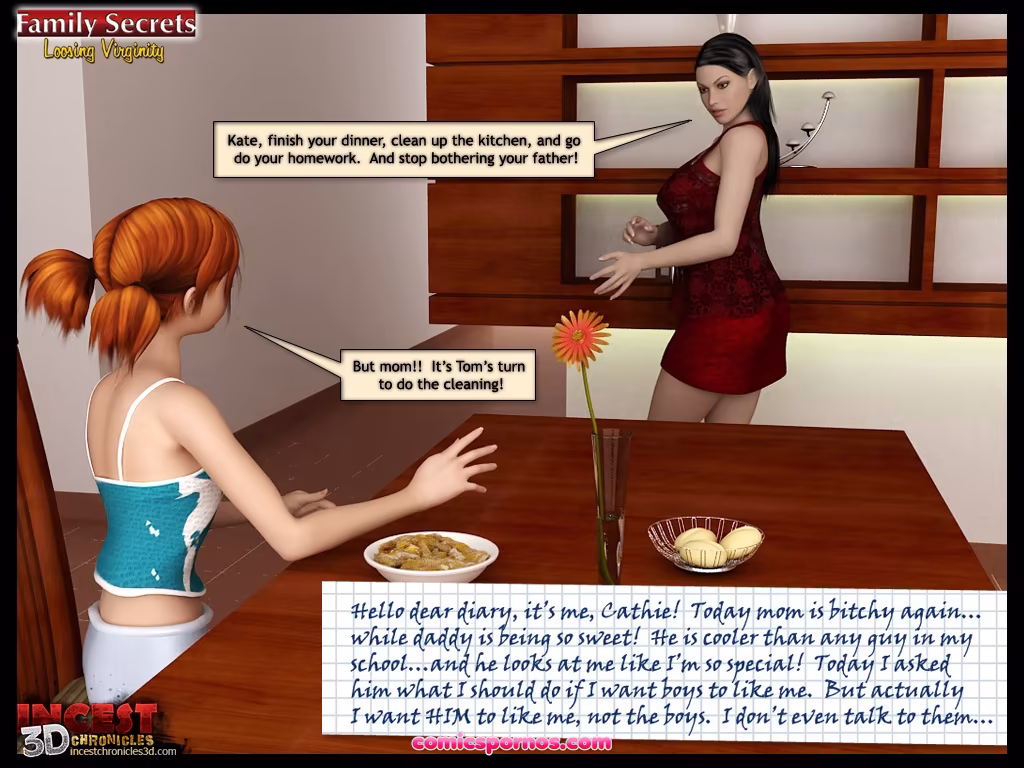 Family Secrets - Loosing Virginity - page 3