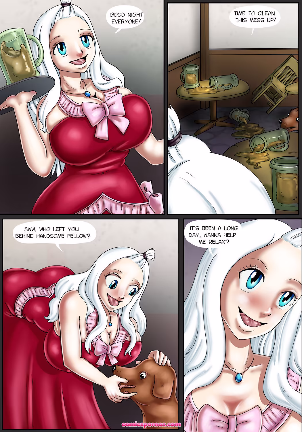 Fairy Tail Dog Days 4 - Mirajane - page 1