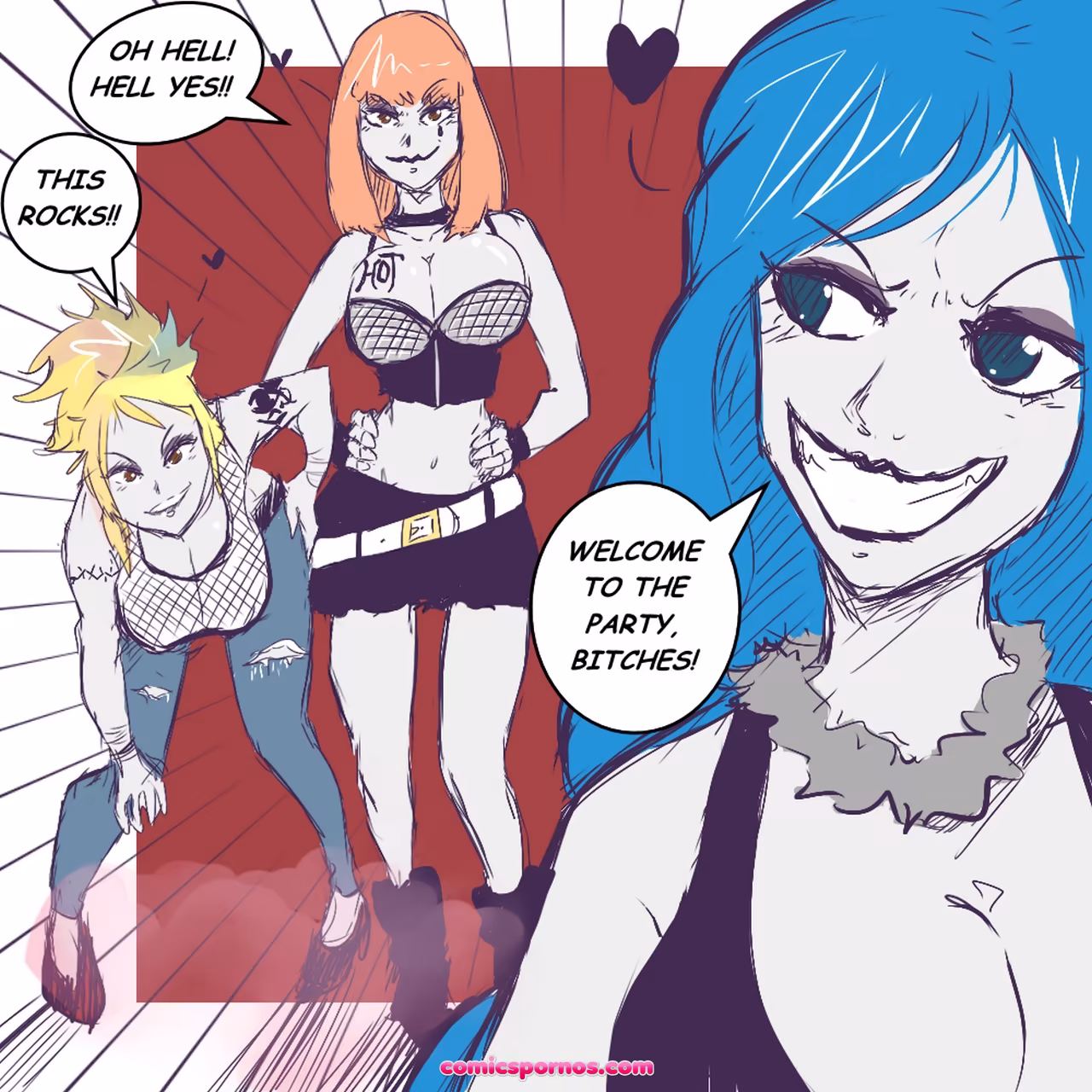 Fairy Tail Succubus Slaves - page 6