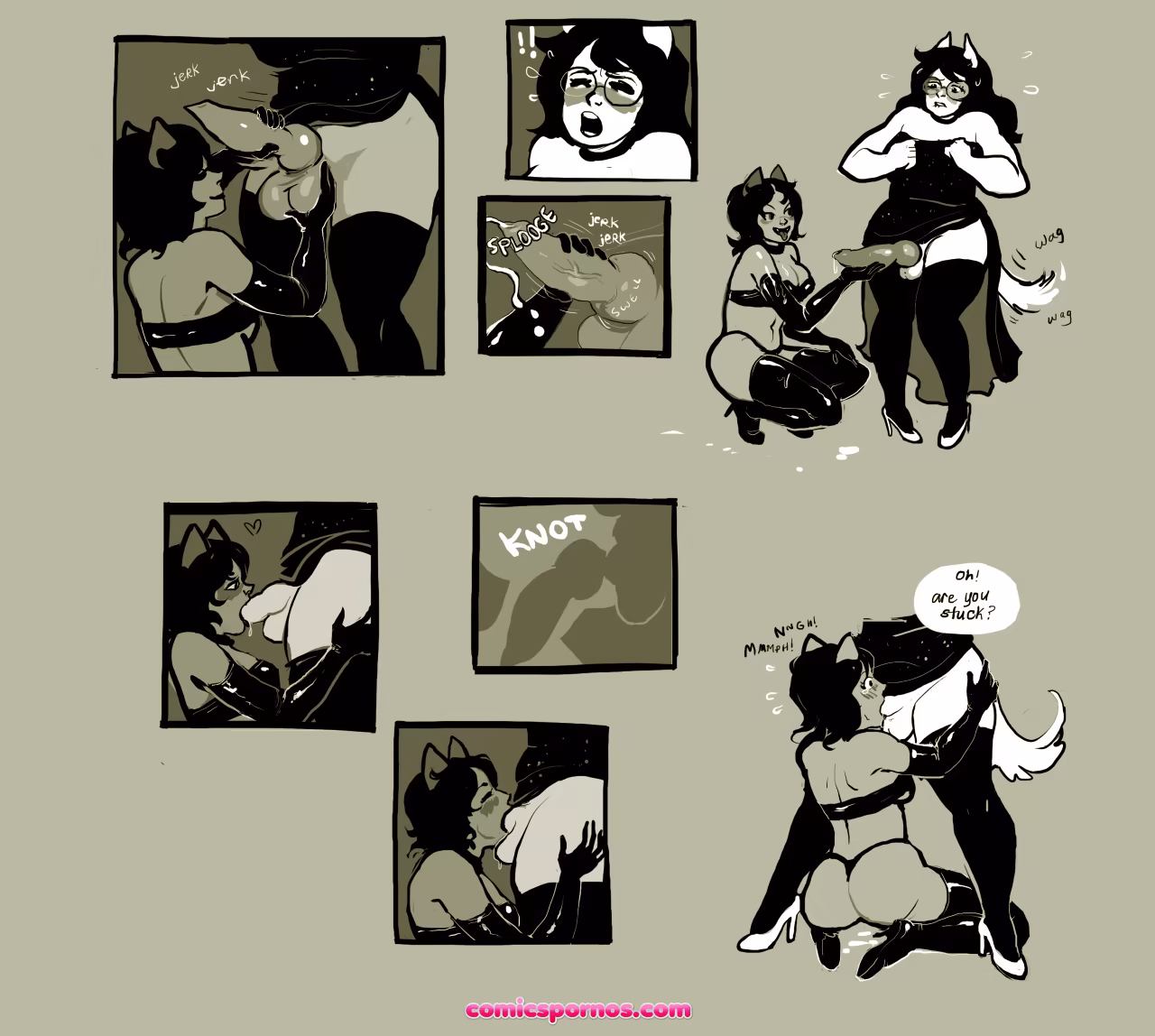 Fit & Limber Nepeta Tries To Petplay Domme - page 3