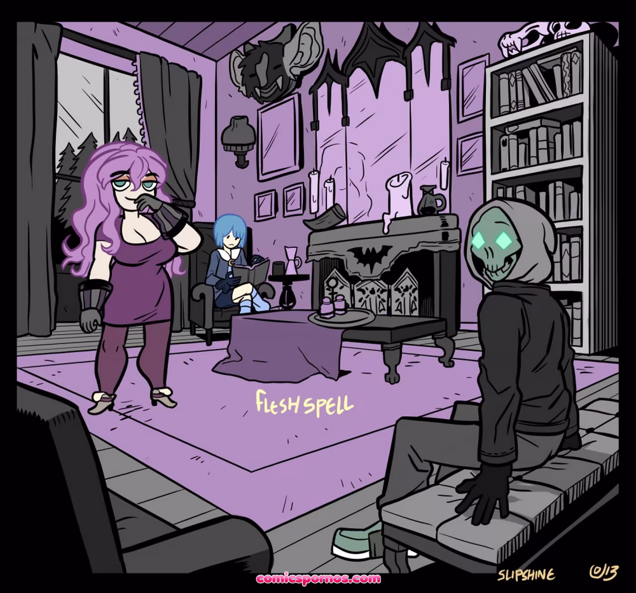 Flesh Spell 1 - page 1