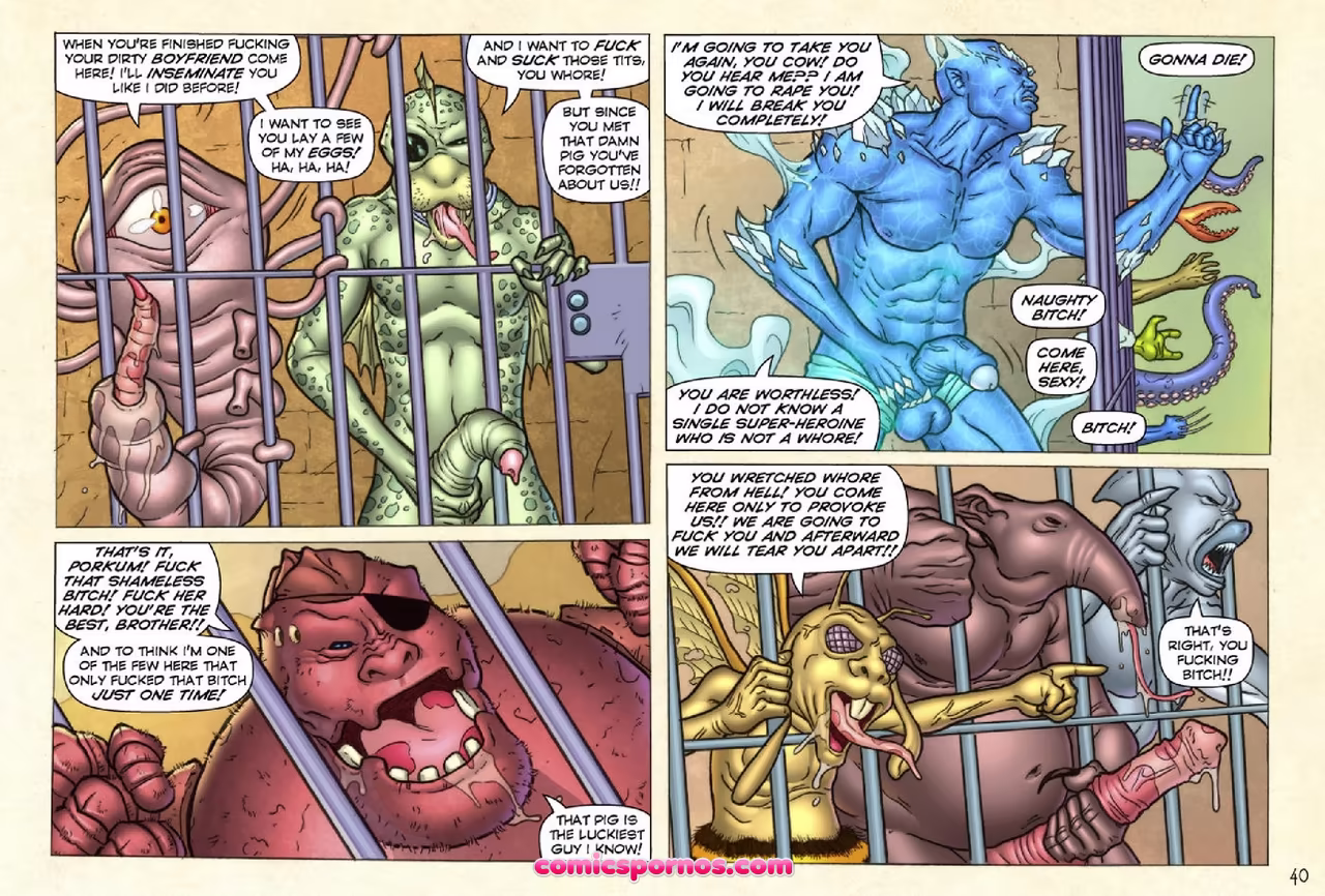 Freedom Stars - Prison Heat - page 41