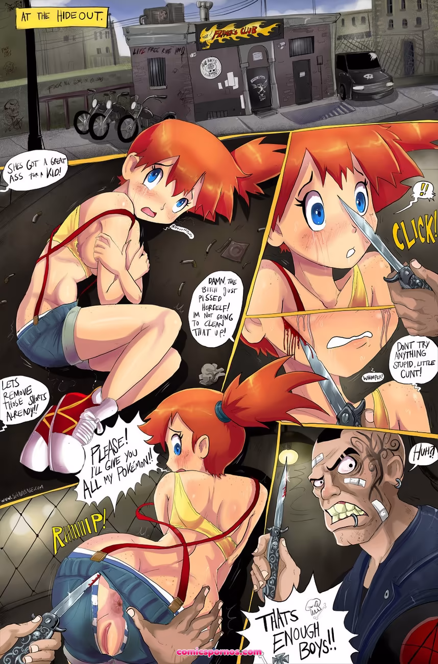 Fuckemon - Misty Gets Wet - page 5