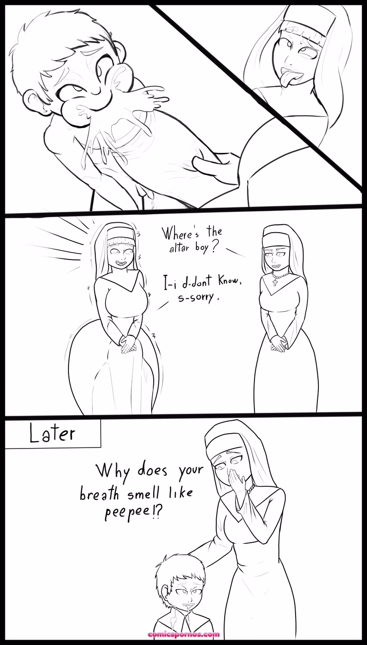 Futa Nun And Altar Boy - page 3