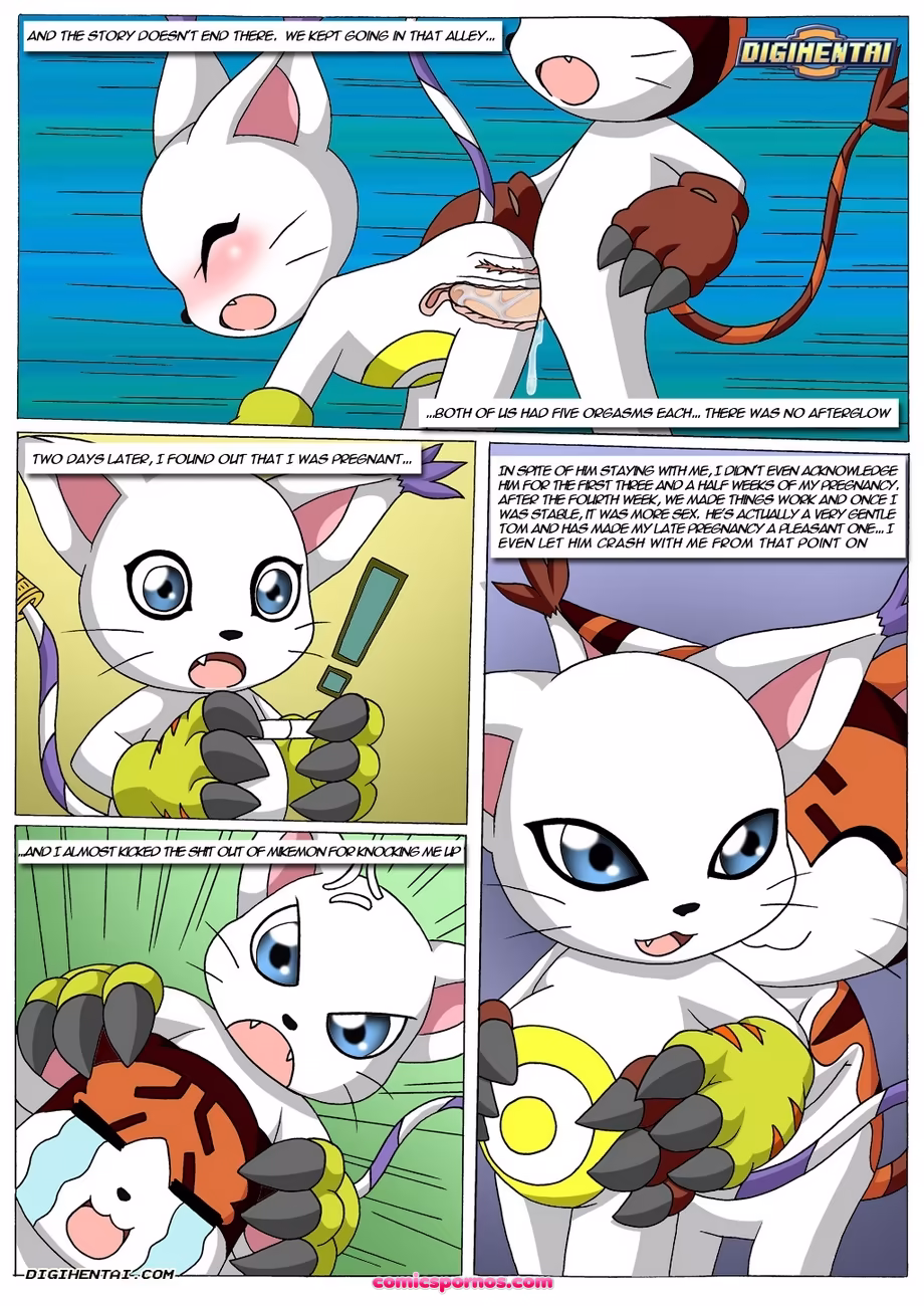 Gatomon In Heat 3 - page 12