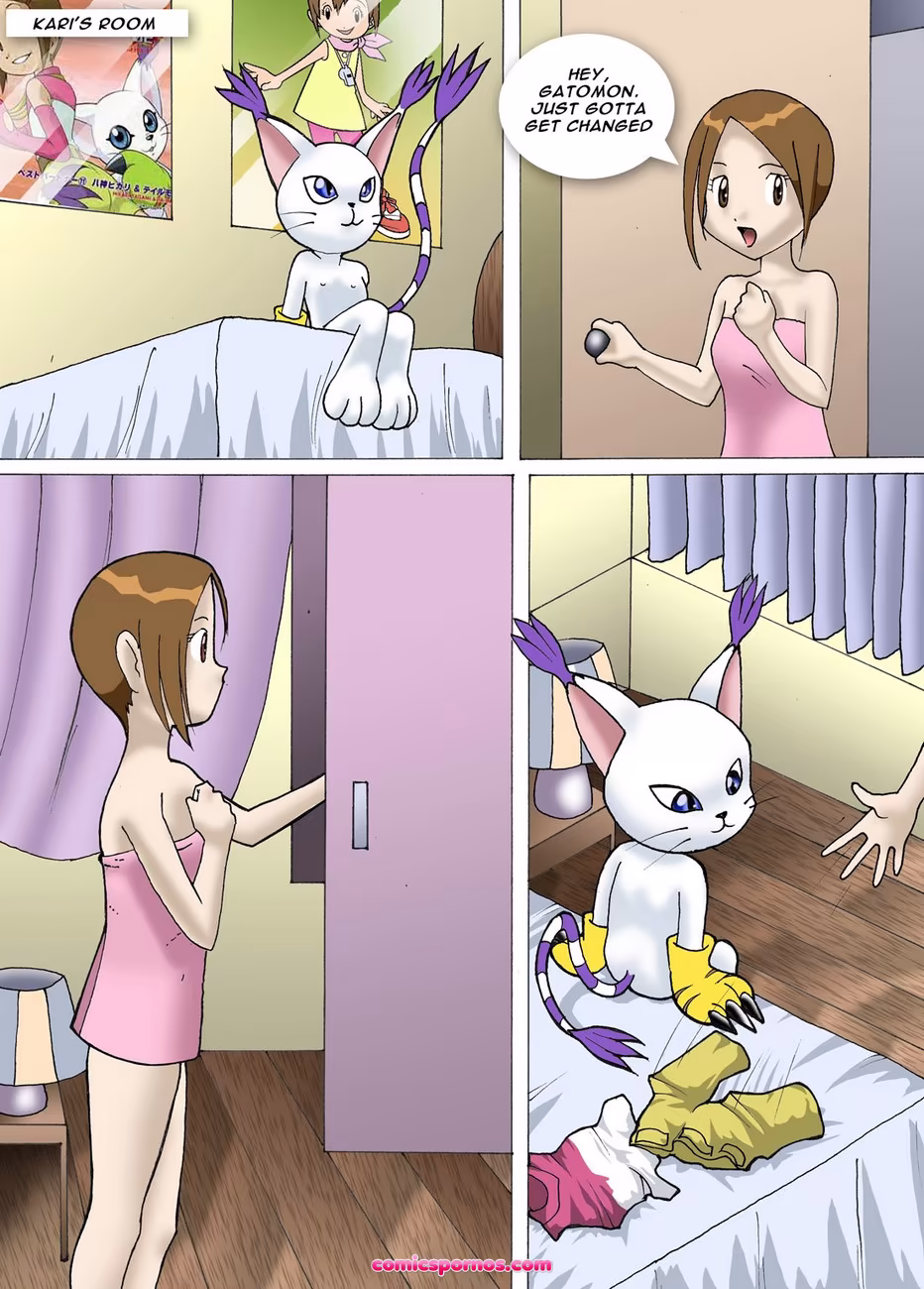Gatomon's Playtime - page 2