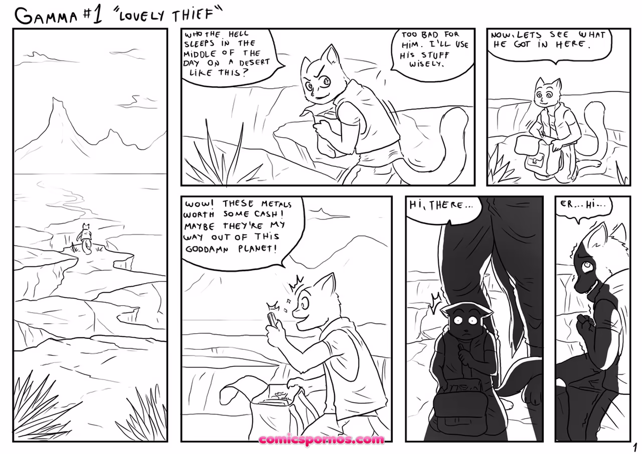 Gamma 1 - Lovely Thief - page 1