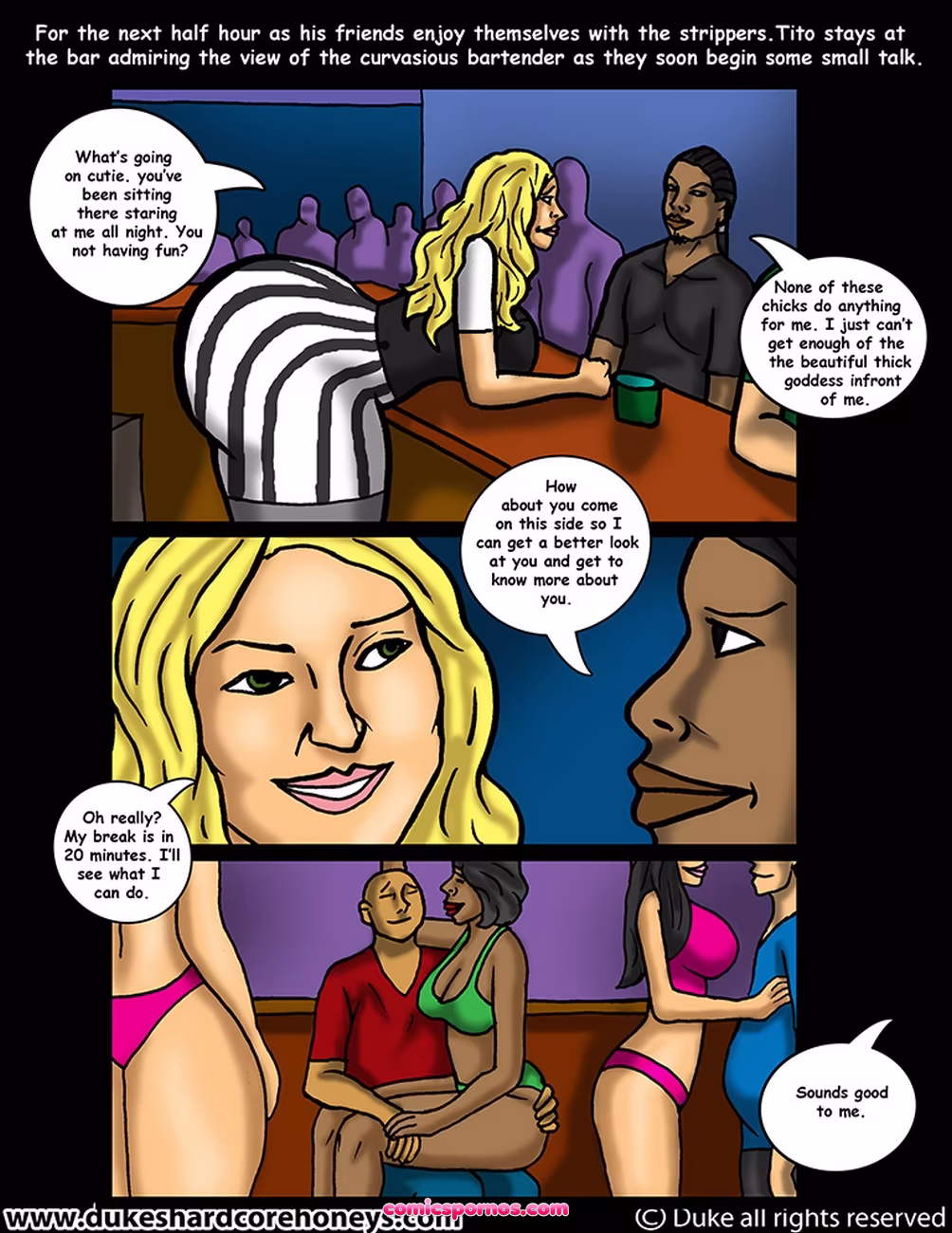 Gigi - Big Ass Italian Bartender 1 - page 5