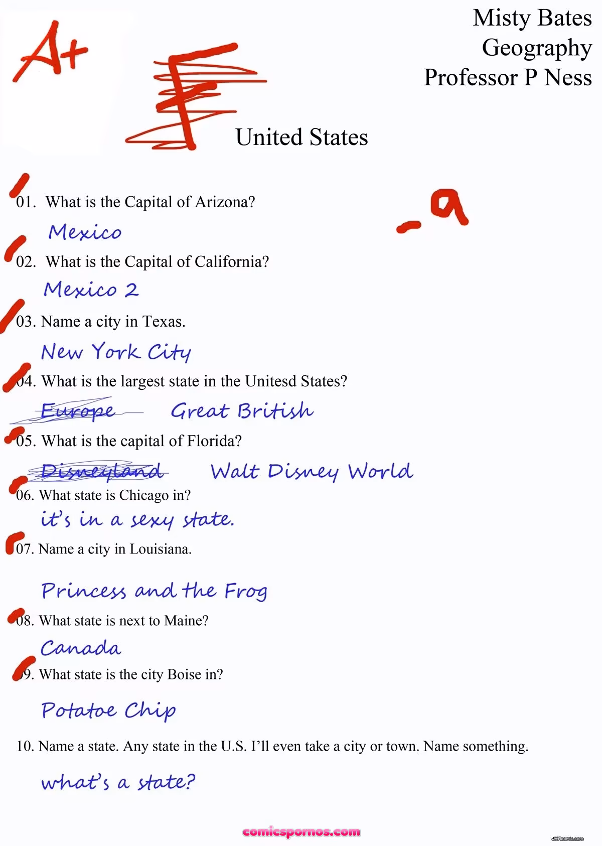 Give Me An A 5 - page 7