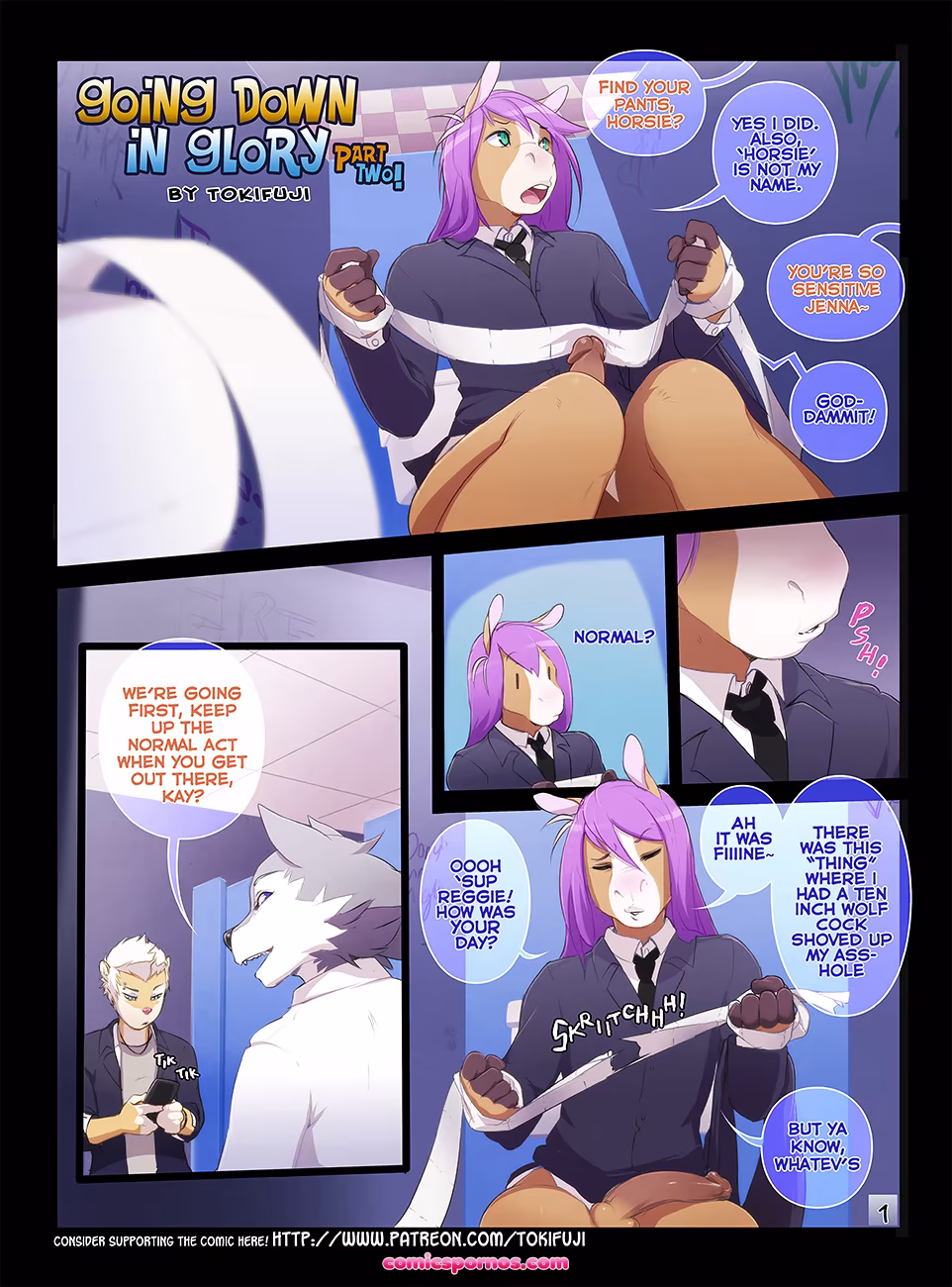 Going Down In Glory 2 - page 1