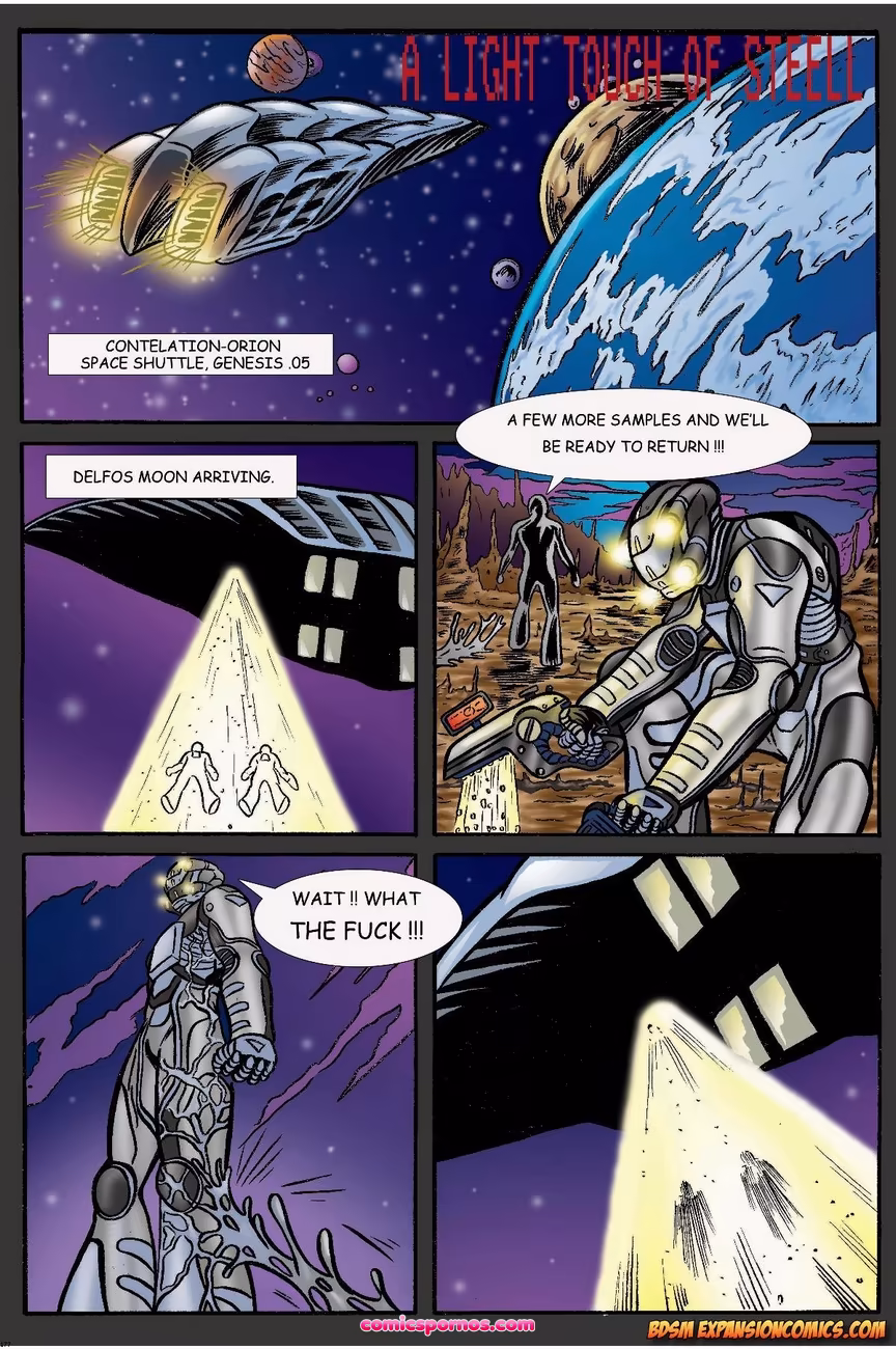 A Light Touch Of Steel - page 2