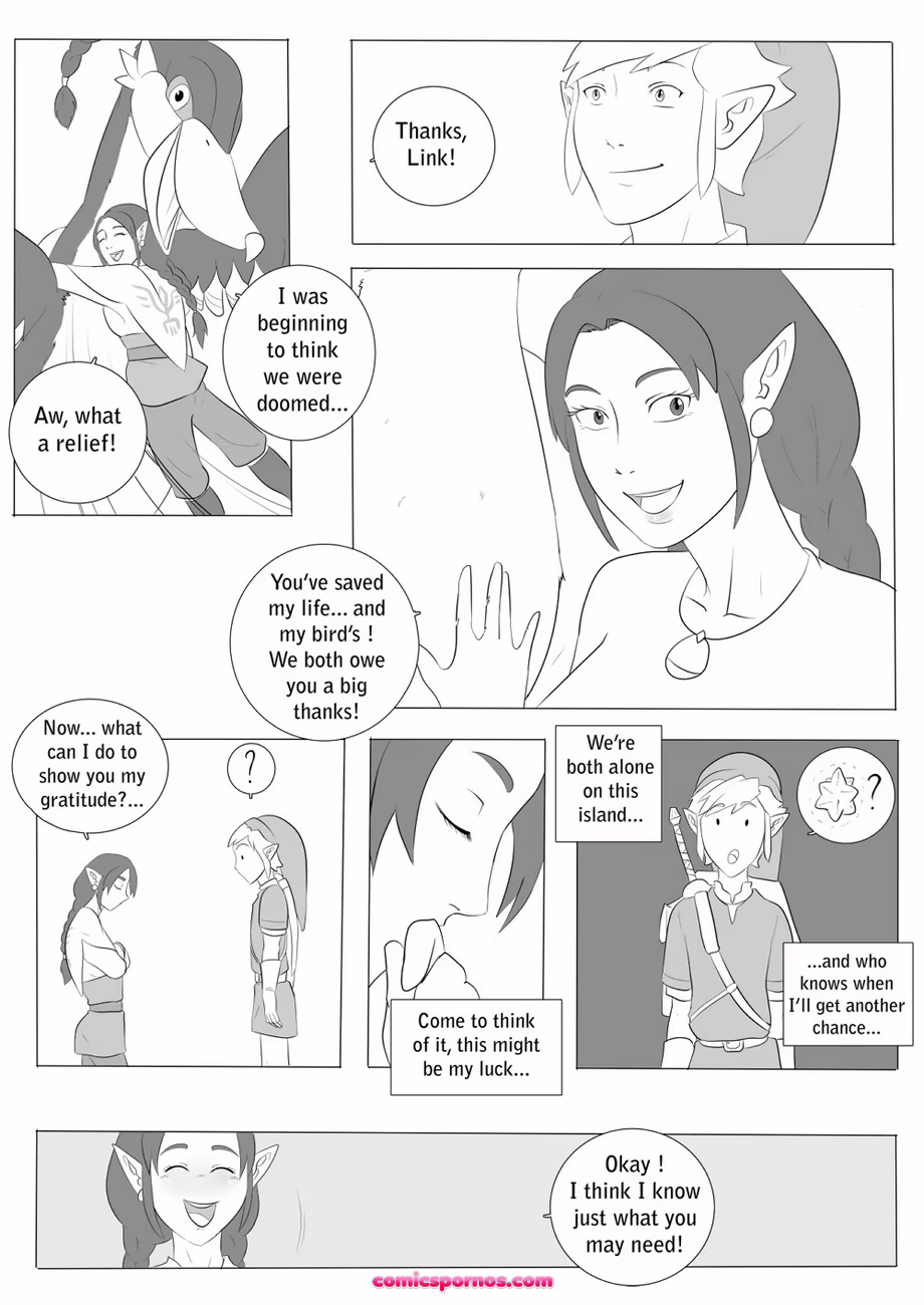 A Link Between Girls 1 - Orielle - page 4