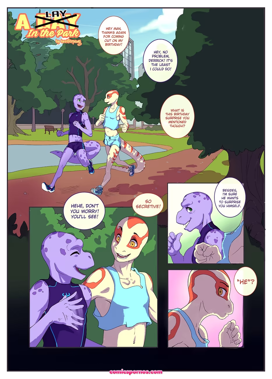 A Lay In The Park - page 1
