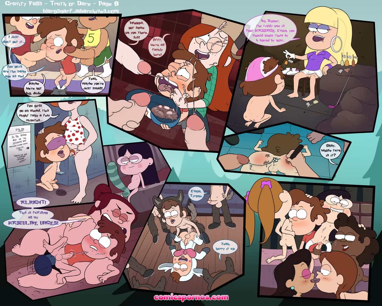 Gravity Falls - Truth Or Dare - page 10