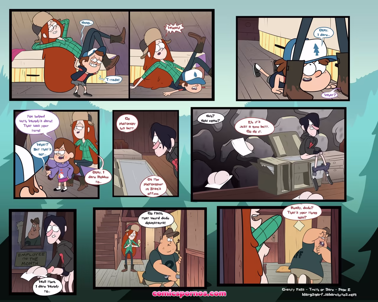 Gravity Falls - Truth Or Dare - page 3