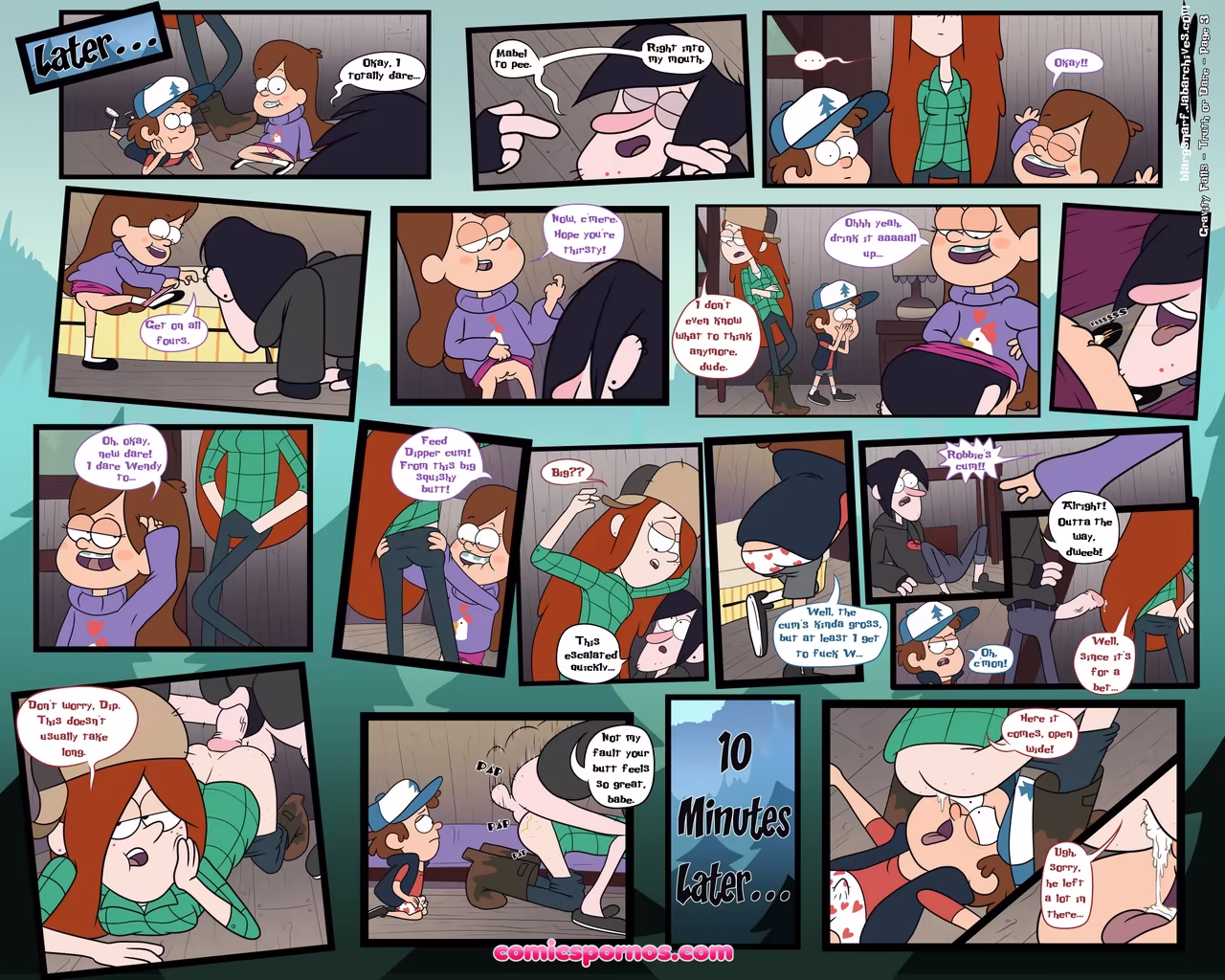 Gravity Falls - Truth Or Dare - page 4