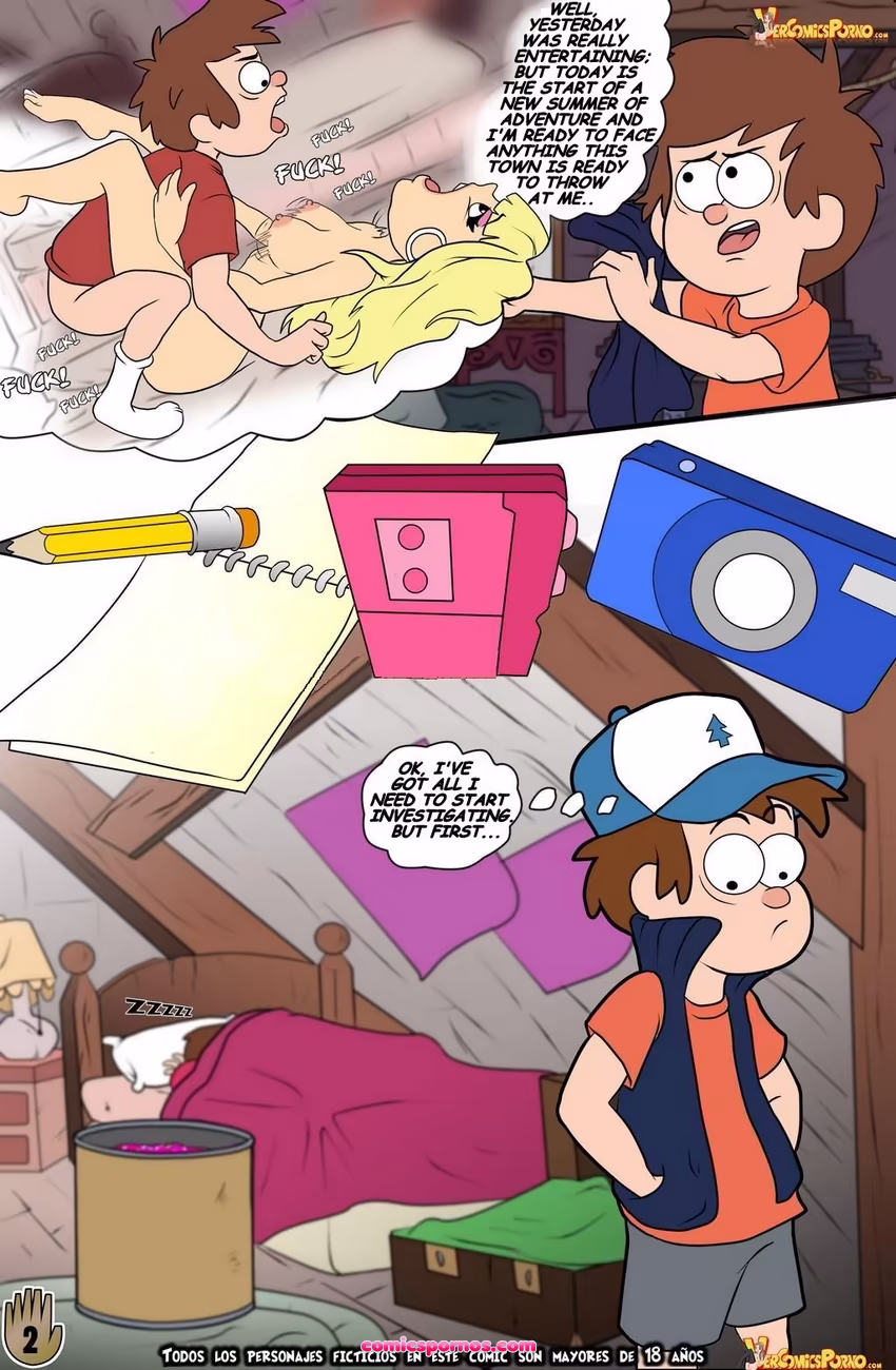 Gravity Falls - One Summer Of Pleasure 2 - page 3