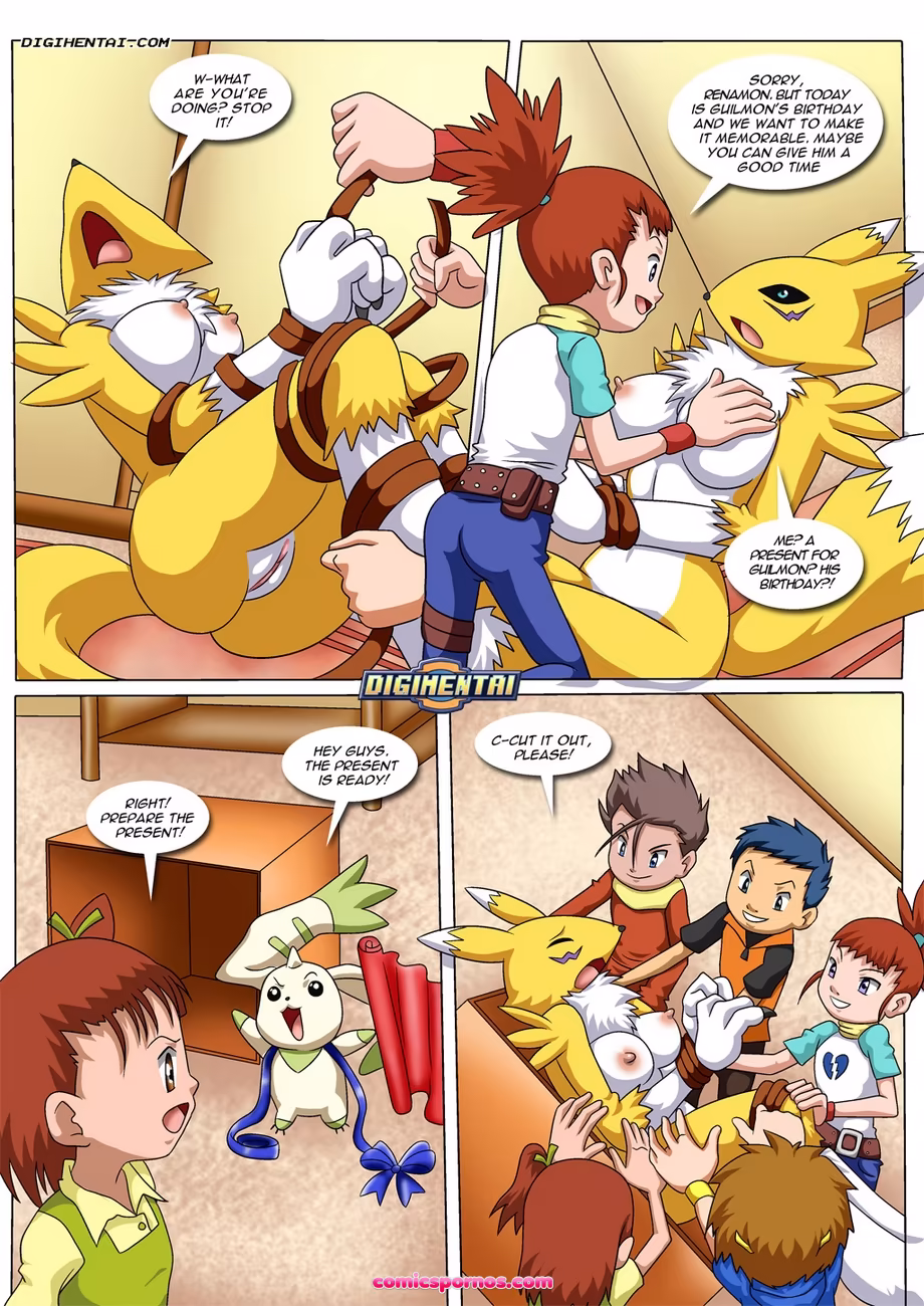 Guilmon's Birthday Surprise - page 4