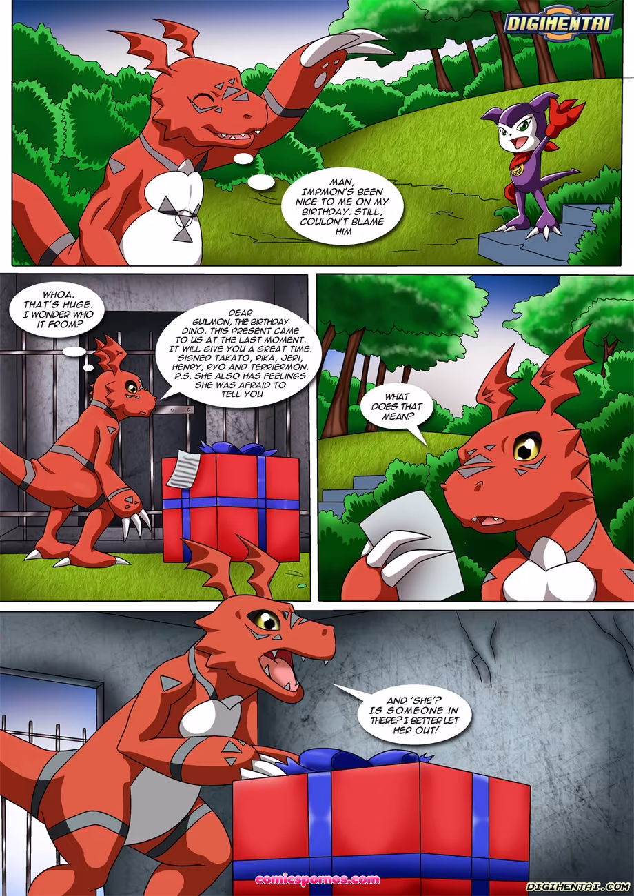 Guilmon's Birthday Surprise - page 6
