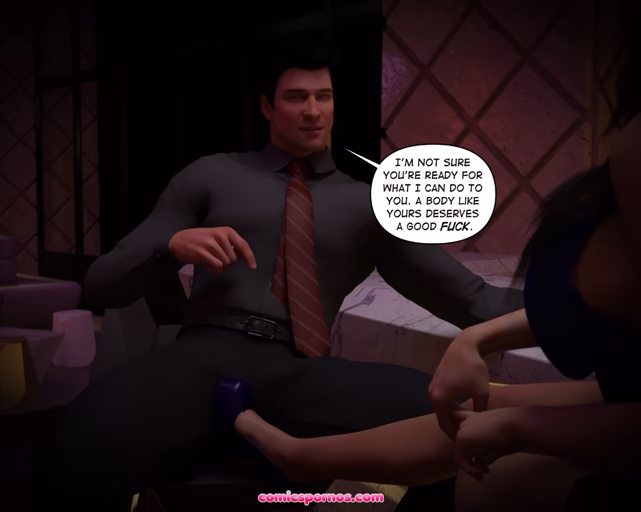 Helen Black Vampire Hunter 1 - Jeh's Rough Night - page 10