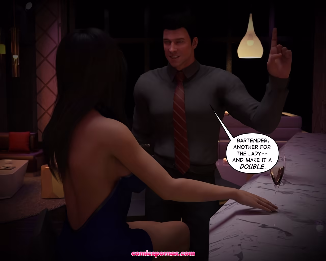 Helen Black Vampire Hunter 1 - Jeh's Rough Night - page 5