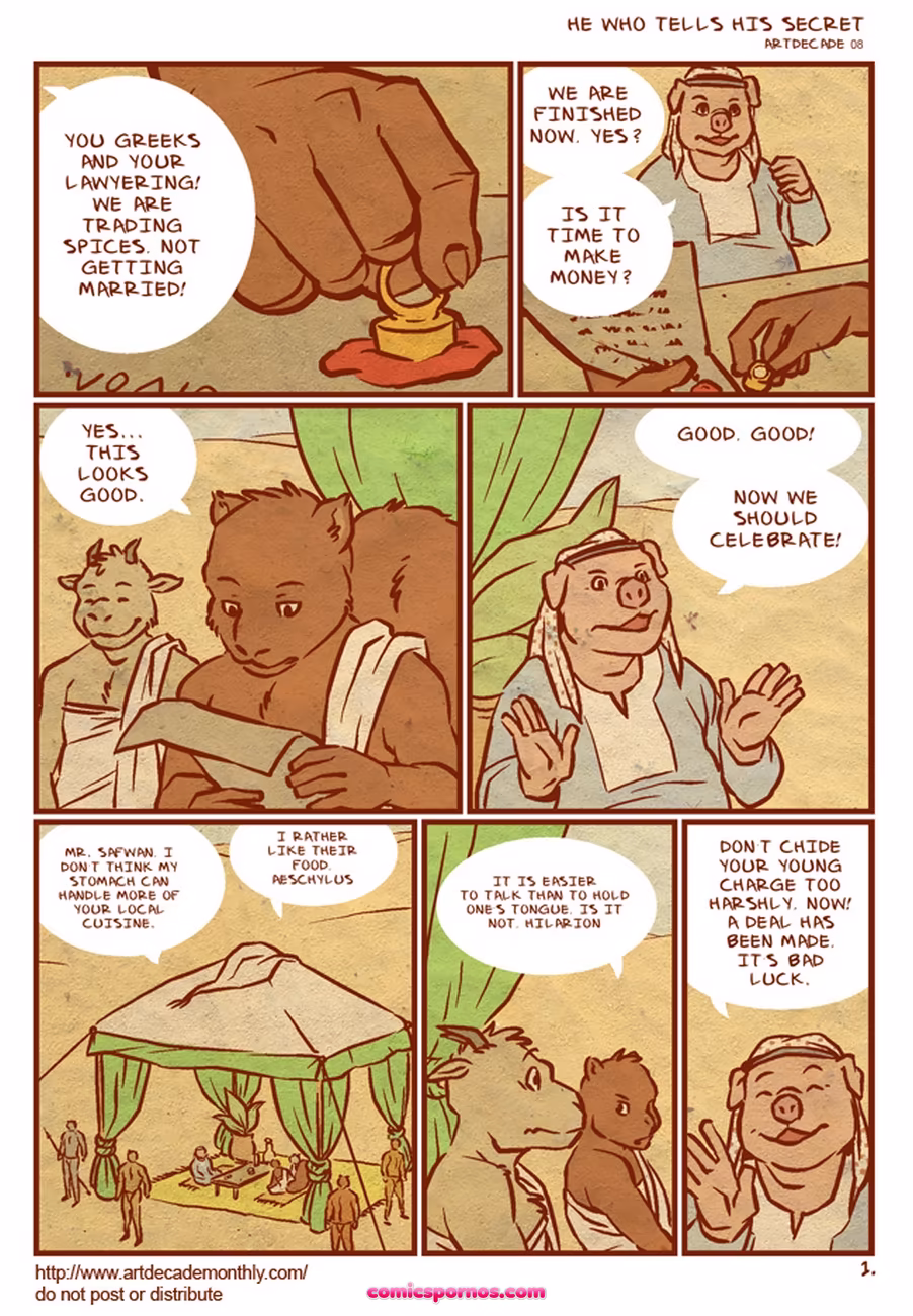 He Who Tells His Secret - page 2