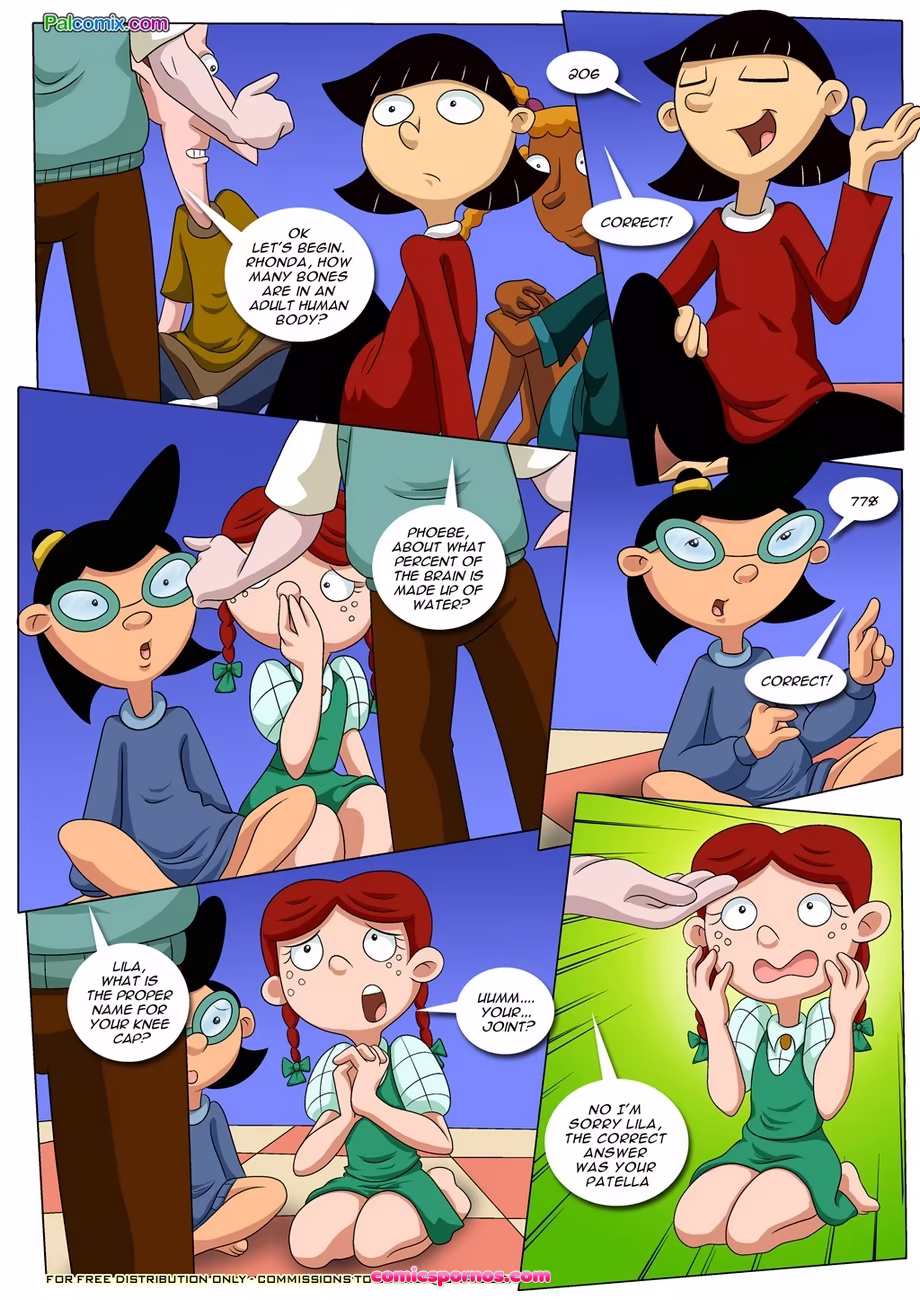 Hey Arnold - Pop Quiz - page 4