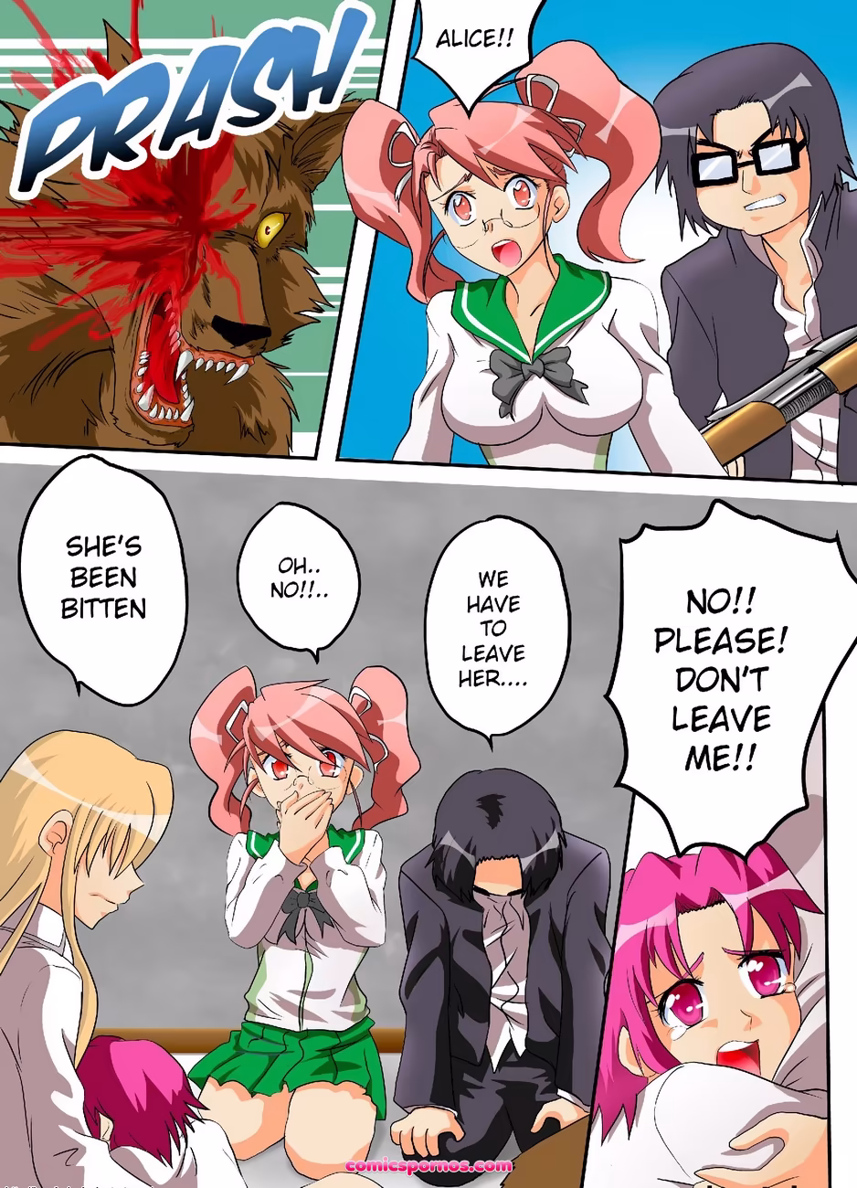 High School Of The Werewolf 1 - page 8