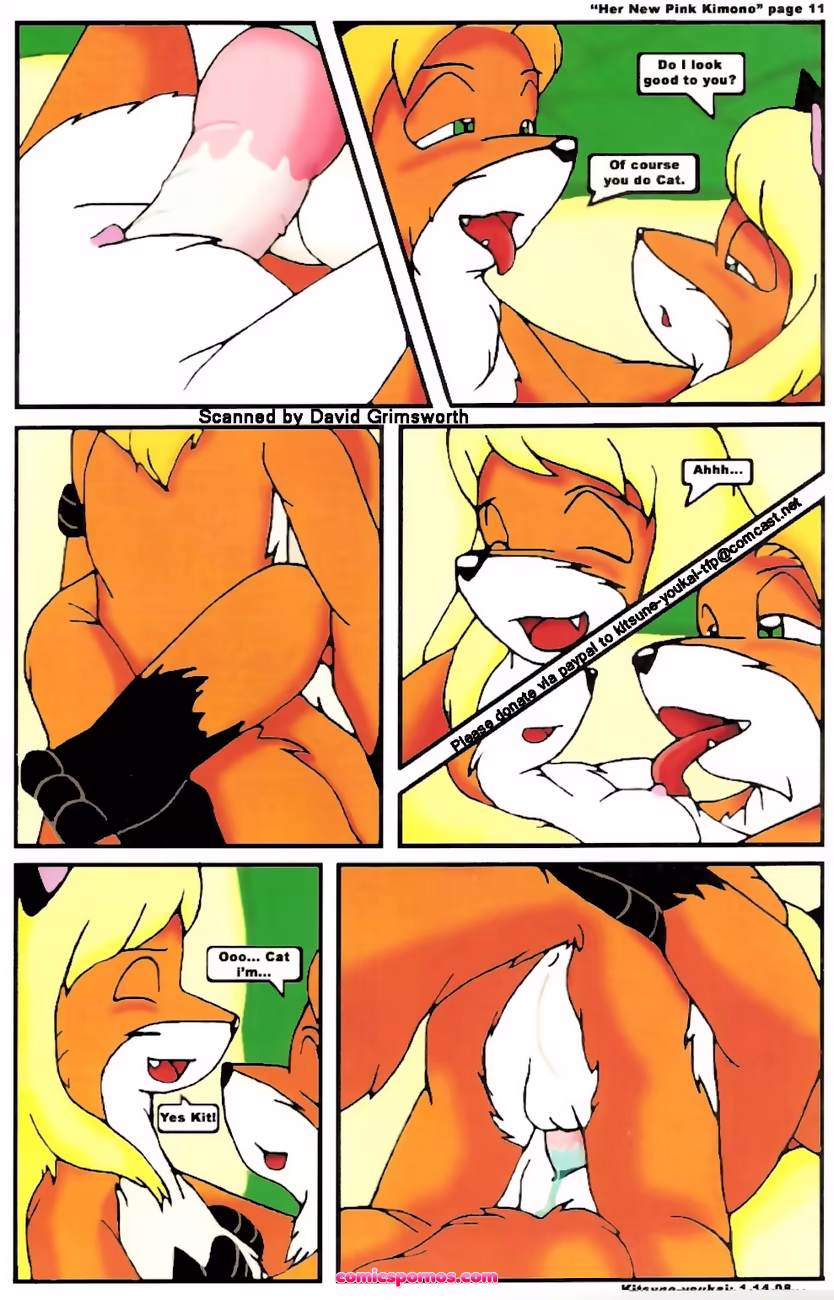 Her New Pink Kimono - page 12