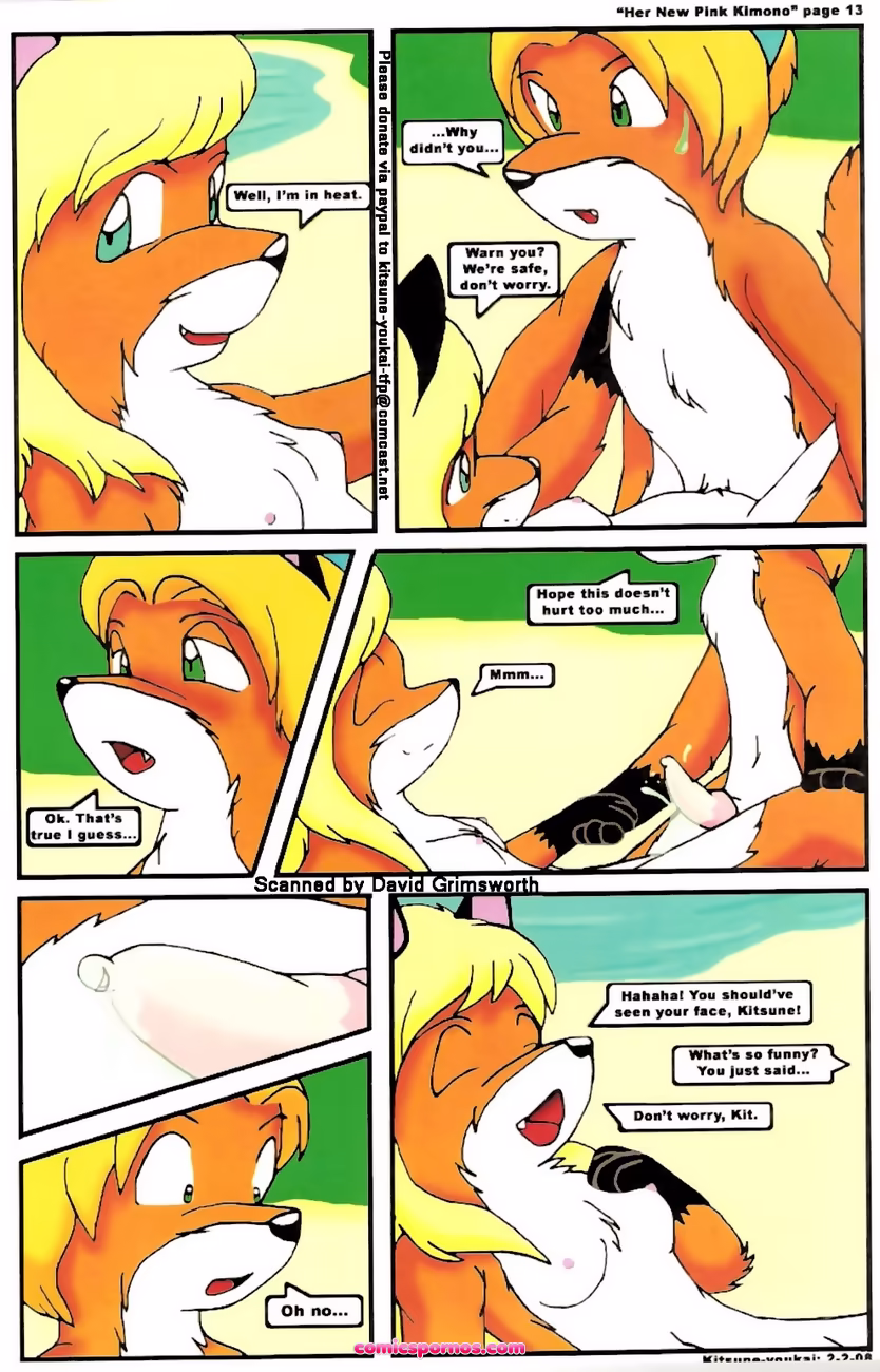 Her New Pink Kimono - page 14