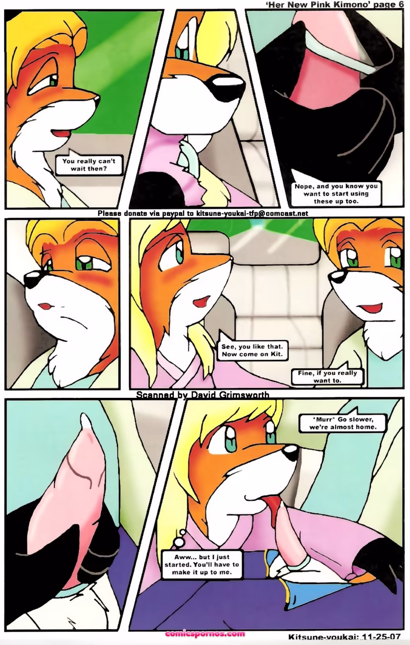 Her New Pink Kimono - page 7