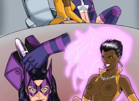 Huntress x Vixen