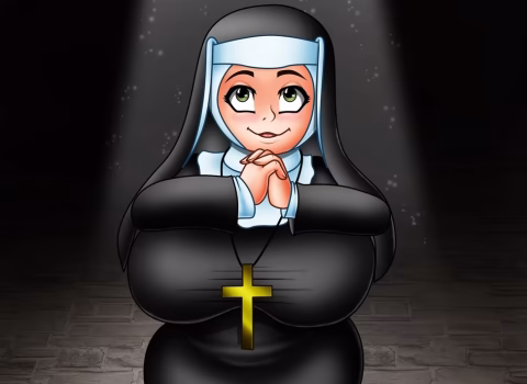Little Lusty Nun