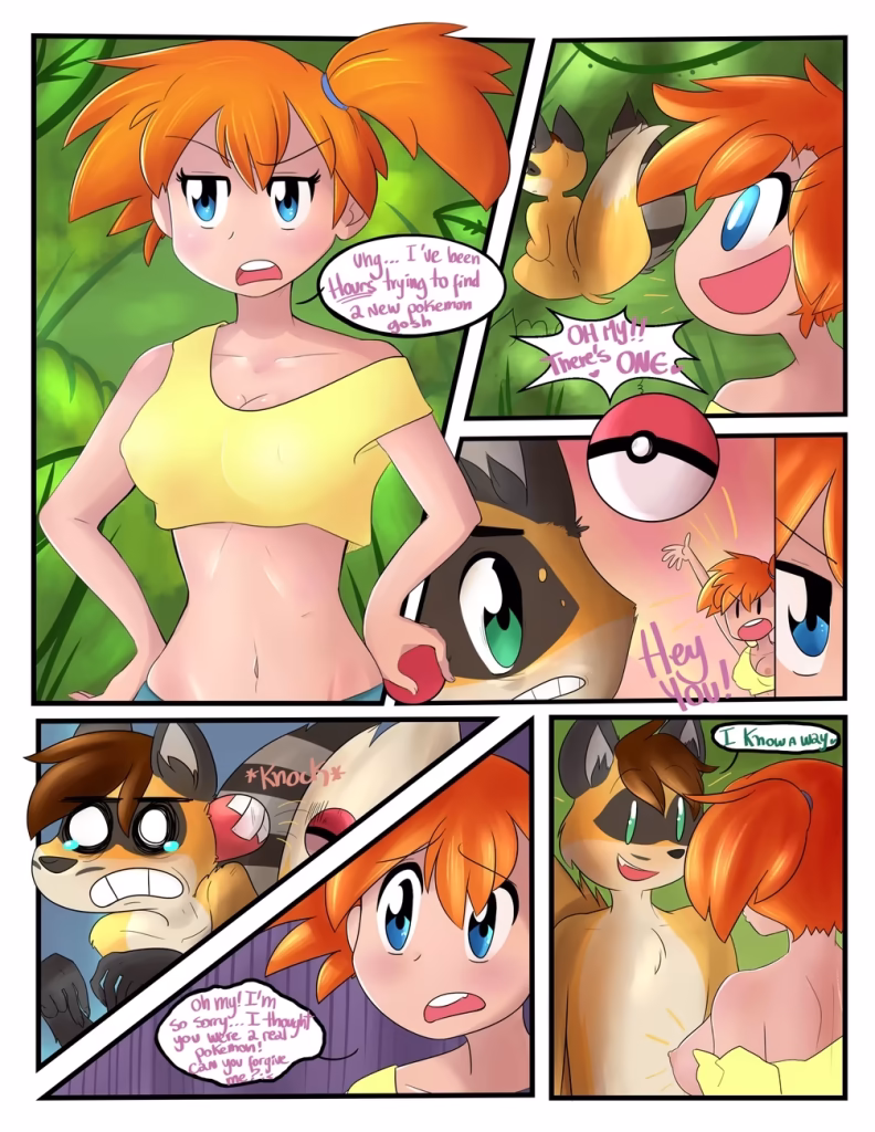 Misty Catches Her Pokemon