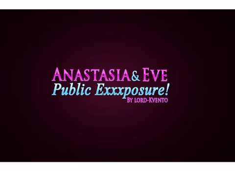 Anastasia & Eve Public Exxxposure