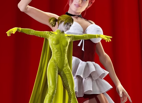 Champion Girl Vs Mary-Annette