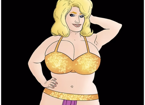 Blonde Marvel - Mervin The Monster