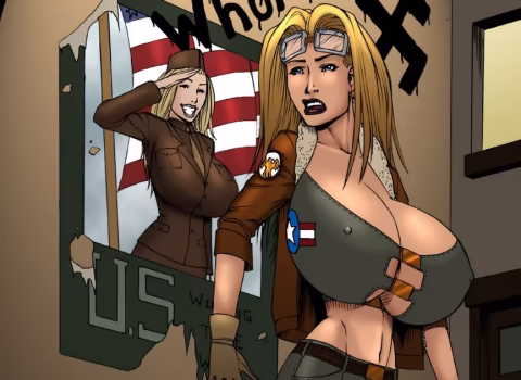 Busty Bombshell - Axis Of Evil