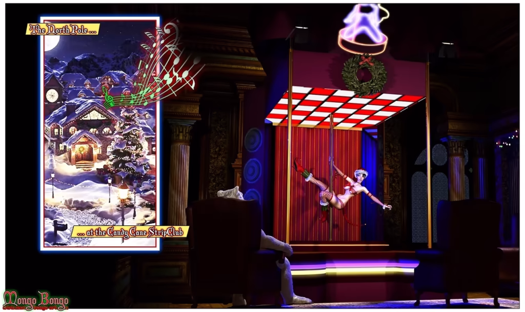 Candy Cane Strip Club