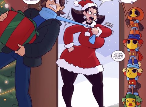 Tron x Megaman - Happy Holiday