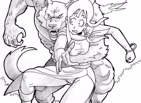 Chi-Chi Meets The Werewolf