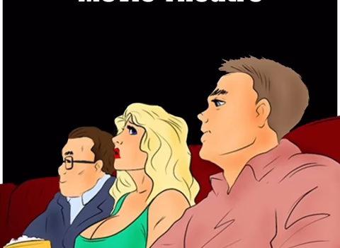 Erica Cuckoldhard's Adventures - The Movie Theatre